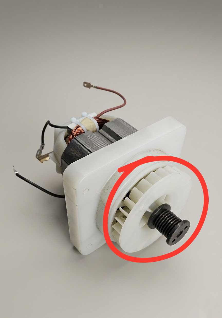 Turbine de Moteur de Remplacement pour MAKITA ELM3720 / ELM4120